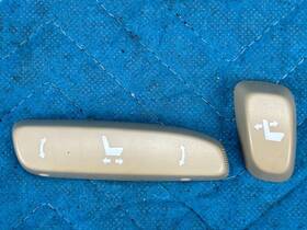 8492153010 Lexus Lx570 Front Passengers Seat Switch Knobs 2pc Set Beige Lp01 2008-2021 Oem