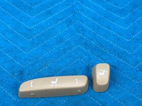 8492153020 Lexus Lx570 Front Drivers Seat Switch Knobs 2pc Set Ivory Lj01 2008-2021 Oem