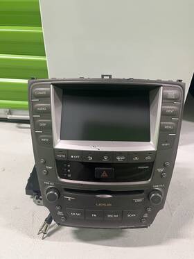 86111-53150 Lexus 2006-2008 Is250 Is350 Navigation Radio Climate Control Unit