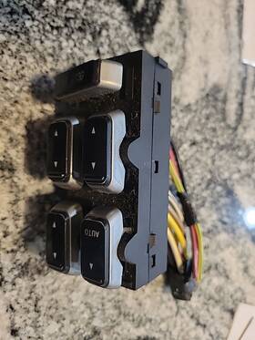 5w1t-14540-abw Lincoln 2003-2011 Town Car Driver Left Door Master Power Window Switch