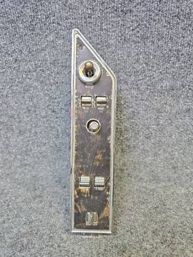 D7lb-14527-aa Lincoln Not Working 1977 78 1979 2 Dr Mark V Driver Window Switch Bezel Oem