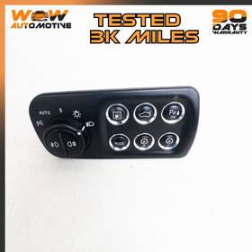 237798 Maserati 08-19 Granturismo Dashboard Headlight Switch Panel Assembly Oem