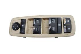 670019515 Maserati 14-17 Ghibli Front Left Side Master Window Switch Control Beige Oem