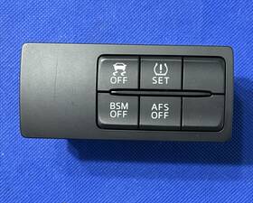 Gjs2-66-170a Mazda 2014-2017 6 Dash Switch Panel Bsm Afs Tpms Traction Oem
