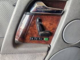 1297270111 Mercedes-benz R129 90-95 Sl Class Front Left Seat Control Switch And Wood Trim Like New