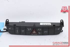 1648702810 Mercedes-benz 2006-2012 Ml500 M-class W164 Center Dash Hazard Control Switch 16487028