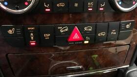 1648709510 Mercedes-benz 2008 Gl550 X164 Heated Seat Switch Hazard Suspension Control Unit