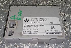 Mercedes-benz 1715405045 05-11 R171 Central Gateway Control Module Oem