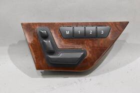 2048700081 Mercedes-benz 11-14 W204 C25 C300 Left Driver Seat Switch With Wood Trim Oem