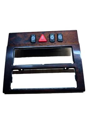 2106830508 Mercedes-benz 98-03 W210 E430 E320 Center Console Dash Trim Switch Hazard Wood Oem