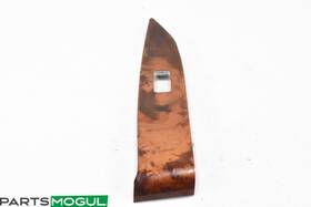 2157206648 Mercedes-benz 03-06 W215 Cl55 Amg Front Right Passenger Side Window Switch Trim Wood