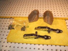 23061970 Mercedes-benz 1970 W115 230/6 Pullman Stretch Rear Side Vents Lock Inner Oe 2 Handles