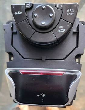 2308209310 Mercedes-benz R230 Sl500 Sl55 Amg Convertible Top Roof Abc Mirror Control Switch Oem