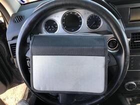 235.mb1c11 Mercedes-benz 2010 2011 Glk350 Steering Wheel 3 Spoke Black Leather No Bag 82606