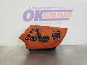 641-51068l Mercedes-benz 01 2001 Cl600 215 Type Seat Switch Front Left Driver Woodgrain