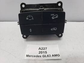 A1669054600 Mercedes-benz 2013-2016 Oem X166 Gl63 Amg Center Console Suspension Switch Control