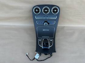 A2059006247 Mercedes-benz 2019-2023 W205 C63 Amg Center Console Assembly Black Wood