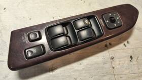 Mr745499 Mitsubishi 97 98 99 00 01 02 03 04 Diamante Woodgrain Master Window Switch Door