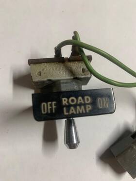 2947772 Mopar Original 1970 Plymouth Cuda Road Fog Lamp Switch Tested Good No Repairs Aar Hemi