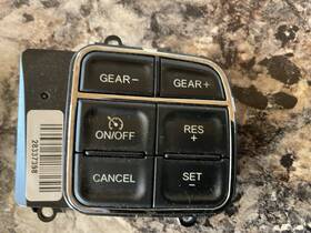 68111384aa Mopar P Ram 1500 Cruise Control Steering Wheel Switch Assembly With Gear
