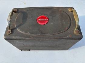 T-69-20a Motorola Police Cruiser Tube Car Radio 1930-40s Era