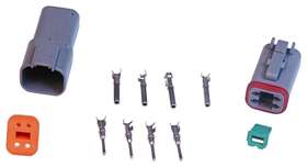 8181 Msd Ignition 4-pin Deutsch Connector 16 Gauge