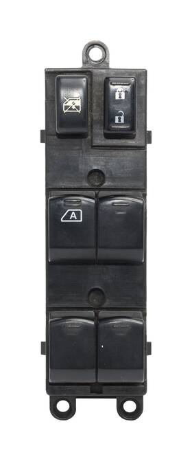 25401el30a Nissan 2007-09 Versa Drivers Door Lock And Window Switch Part Number