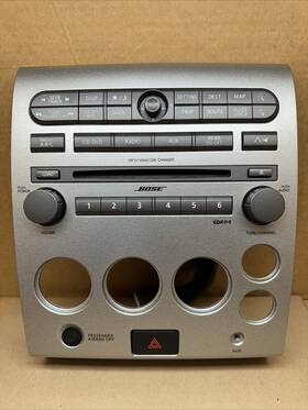 28098-zj40b Nissan 2004 - 2006 Titan Armada Oem Front Ac Climate Switch Control Radio Bezel