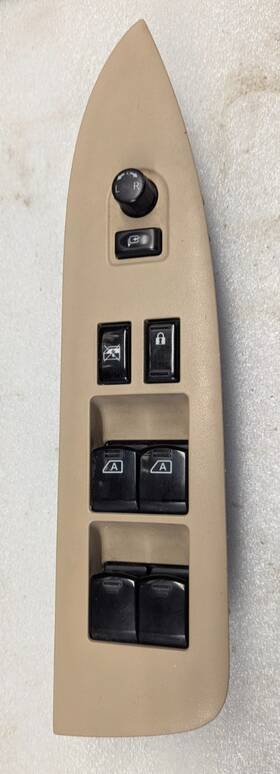80961-zq00a Nissan 2007-2015 Armada Oem Master Power Window Switch With Electric Mirror Fold