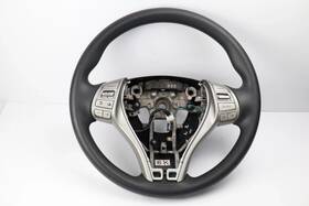 A794-bjf124 Nissan 2014-2016 Rogue Driver Steering Wheel With Audio And Cruise Control Switch Oem