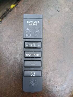 12770481 Oem 08-11 Saab 9-3 Dash Dimmer Nightpanel Switch Panel