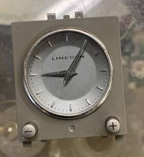 2c5f-15000-af Oem 2007 Navigator Clock Analog Center Dashboard Front 2c5f15000af