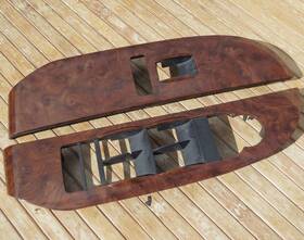 15145386 Oem Gm 07-09 Suburban Tahoe Avalanche Power Window Switch Bezel L&r Woodgrain Trim