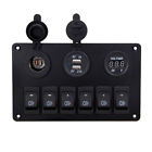 Ohbx587-us Vastfire Waterproof Gang Led Rocker Switch Panel Breaker 699974704719