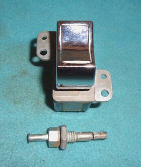 2864045 Original Mopar For 1968-69 Era B-bodies . 1969 B-body 2-speed Wiper Switch #2864045 With Parking Brake Light