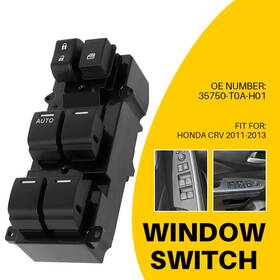 35750-t0a-h01 Oxilam 35750t0ah01 1x Master Power Window Control Switch For Honda Crv 2011 2012 2013