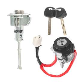 Dk373 Paddsun Car Door Lock Ignition Cylinder Key Barrel Kit Fits For Kia Sportage 2011-16
