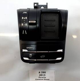 7p5.927.521 Porsche 2011-2014 Oem Cayenne 958 Active Suspension Selector Switch Panel