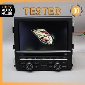 958642961nx Porsche 2015 Cayenne 958 S Command Head Unit Navigation Radio Oem