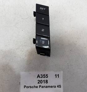 971.959.770f Porsche 17-23 Oem Panamera 4s 971 Front Right Passenger Seat Adjustment Switch