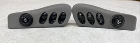 Porsche 998655223300 2000 Boxster S 986 Wiper Defroster Soft Top Lock Bezel Set
