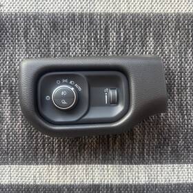 P68156065ac Ram 2019 20 21 22 2023 Dodge 1500 Big Horn Headlight Control Switch Knob Oem
