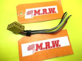 12800754 Saab Window Switch Wire Plug Brown Driver Side Back Rear Door Glass Lr 03-07 9-3