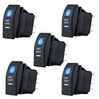 Sbs11005 Unbranded Led Spot Light Rocker Switch Laser Blue Car