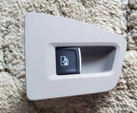 5g0959855l-grey Spark 2024-25 Volkswagen Atlas Rear Left Door Window Control Switch With Bezel 5g0959855l
