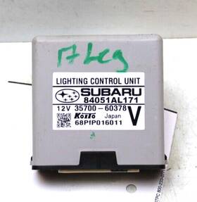 84051al171 Subaru 2016-19 Legacy Hid Headlight Leveling Control Module Oem P/n