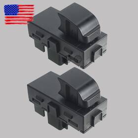 14602398 Topgearsltd Window Switch For 2008-2014 Chevrolet Silverado 1500 Rear Left And Right Side