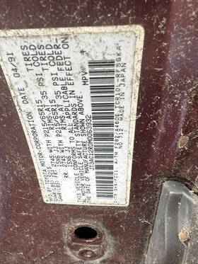 88521-95d01-0 Toyota 245400-6234 1991 Previa Van Middle A/c Unit Clam Shell Case Nippondenso