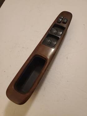 74232-ac060 Toyota 2000-2004 Avalon Master Left Driver Power Window Switch Wood Trim Oem