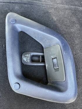 84810-20080 Toyota 1988-1989 Celica Gts Gt Right Window Switch Trim Pull Handle Blue Oem